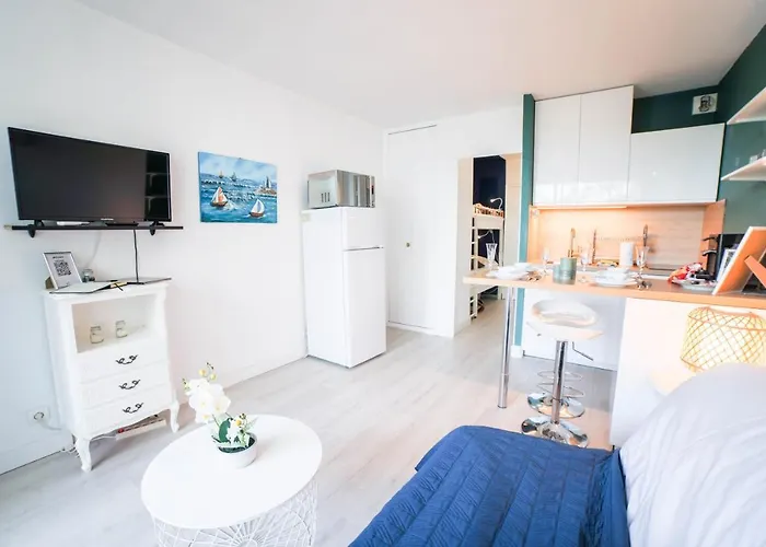 L'epicentre - Clim - Vu Sur Port- Terrasse -plage Pros Services *