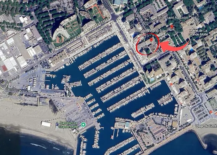 L'epicentre - Clim - Vu Sur Port- Terrasse -plage Pros Services * La Grande-Motte